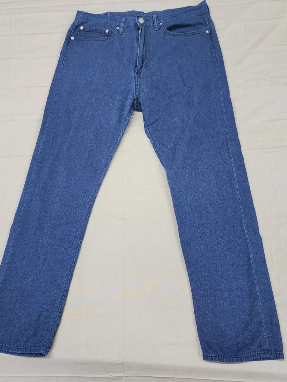 Levi's 522 Slim Taper Jeans Men's 34x32 Actual 33x30 Blue Denim 100% Cotton